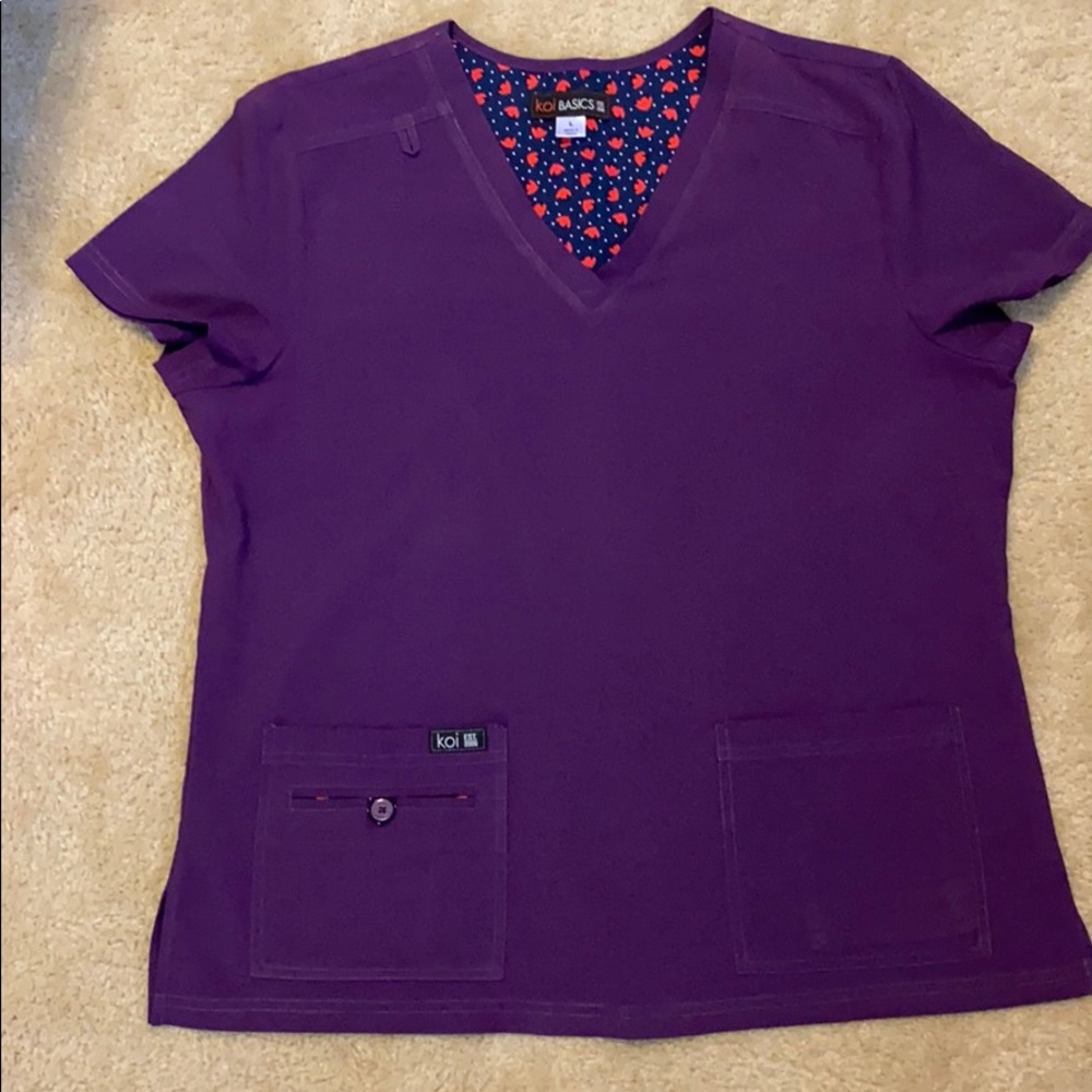 Koi Basics Scrub Top